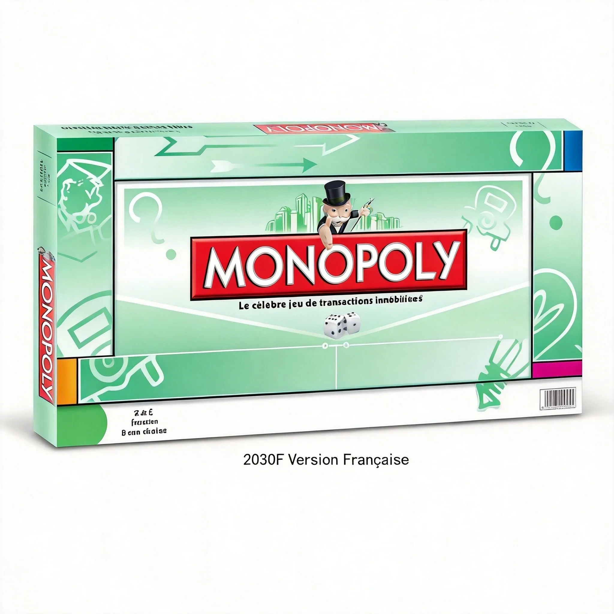 Hasbro Game Monopoly - モノポリー クラシック プレミアム 精巧な職人技によるボードゲーム愛好家とパーティーや集まりに最適な製品 - フランス語版