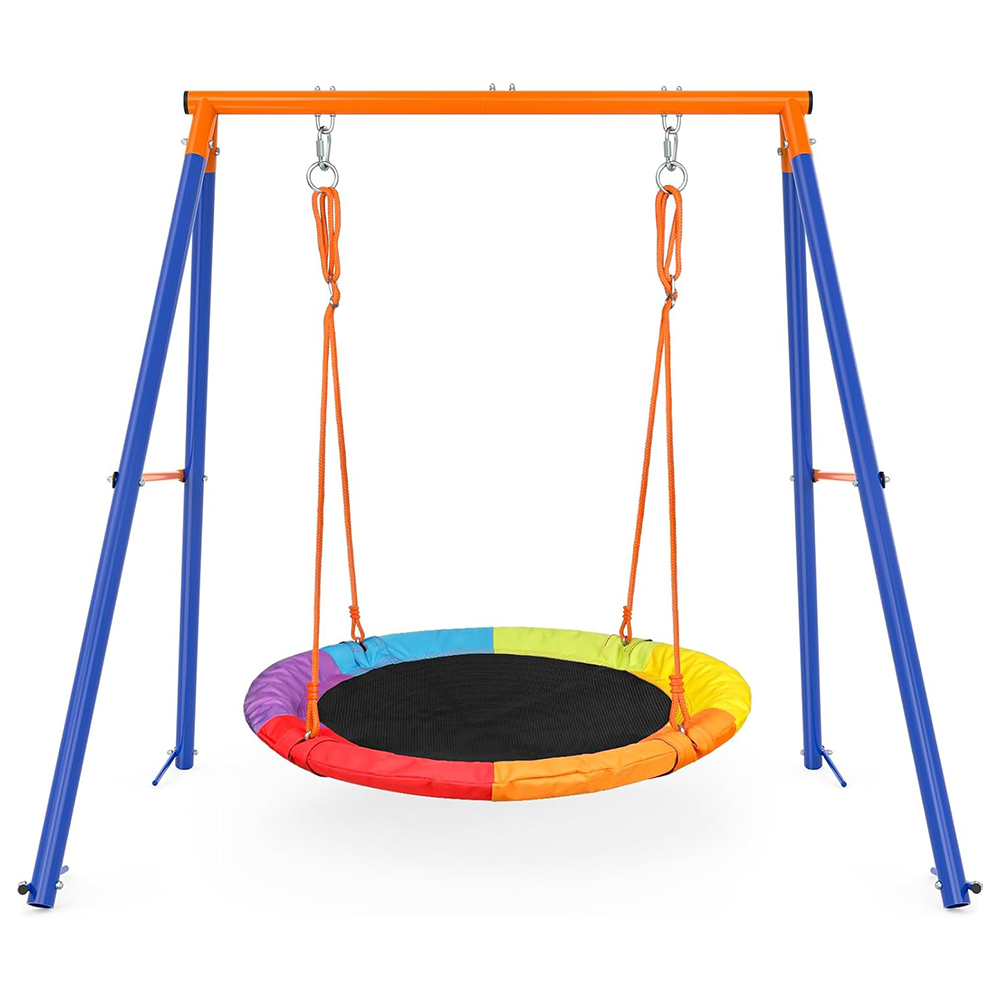 Kids Outdoor Swing Set - 遊具用鉄製ガーデンブランコセット、大人と子供向けの屋外ブランコセット卸売