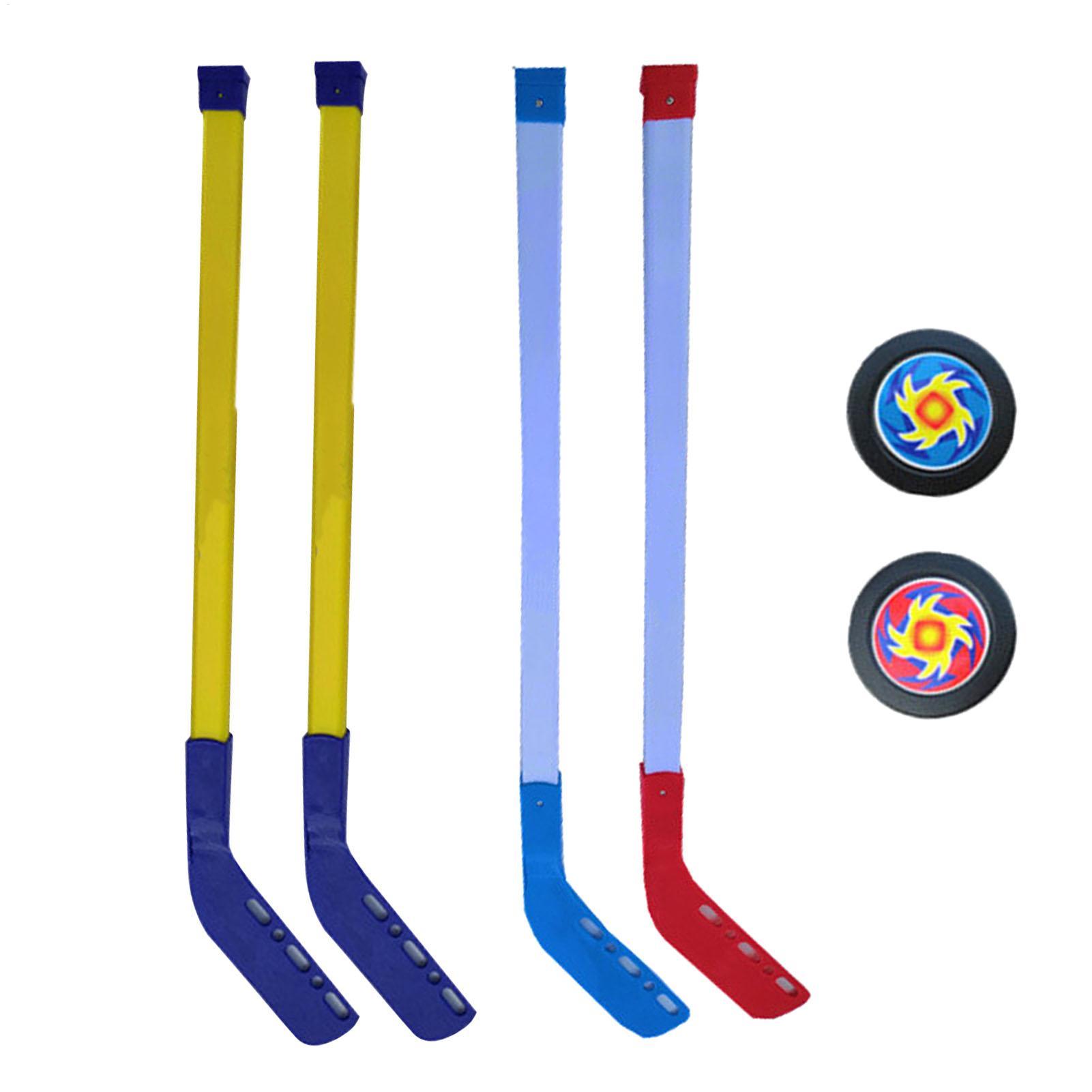 Kids Outdoor Hockey Set - アイスホッケー スティックキッズ ストリートホッケー スティックとボールセット プロ仕様アイスホッケー スティック