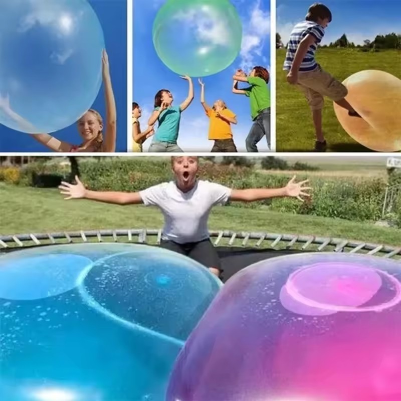 Kids Outdoor Yard Games - 子供用屋外玩具 バブルボール インフレータブルゴムボールゲーム バルーン玩具 ベビーシャワー 楽しいパーティー