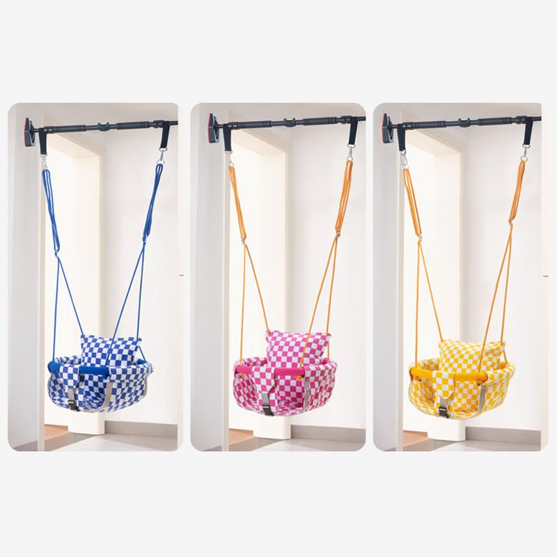 Kids Outdoor Swing Set - 子供用の調節可能な裏庭スイングセット,幼児用の楽しいスイング,屋内と屋外,遊び場アクセサリー