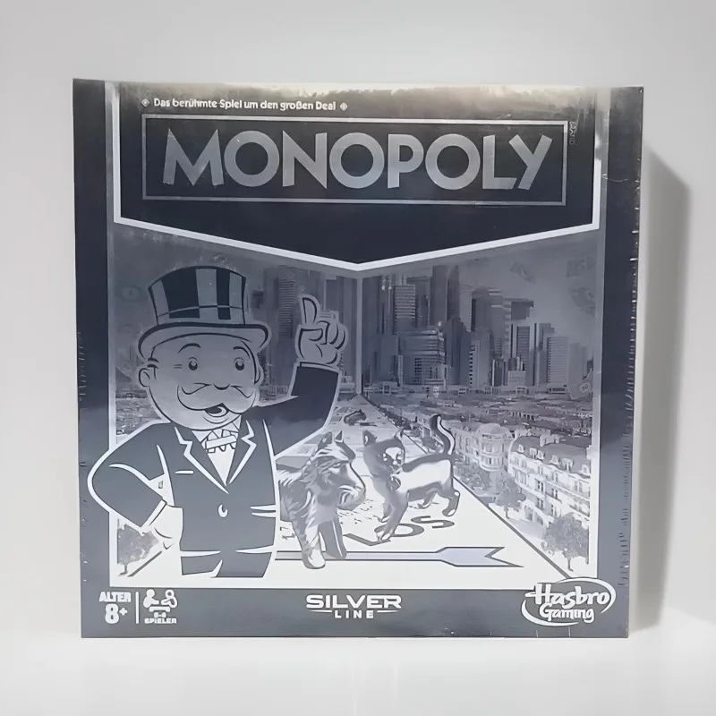 Hasbro Game Monopoly - ハスブロ モノポリー フィギュア シルバリー人形 ボード ロールプレイングゲーム