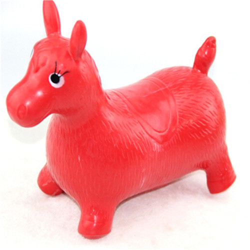 Kids Outdoor Jumping Toys - 子供のための動物のインフレータブルビネット,乗馬のためのおもちゃ,非常に厚い,スペース,ホッパー,34x27.5cm, 1個