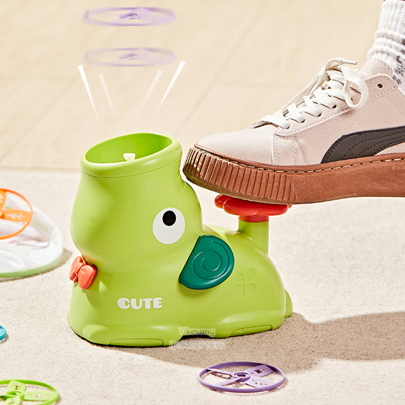 Kids Outdoor Jumping Toys - 飛行中のディスク,屋外のボールランチャー,子供のおもちゃ,スポーツ,送料無料 空飛ぶ円盤空気ロケット発射機Saucerアウトドアソアリンプロペラガーデンゲーム斬新な子供用おもちゃ子供用ジャンプスポーツ