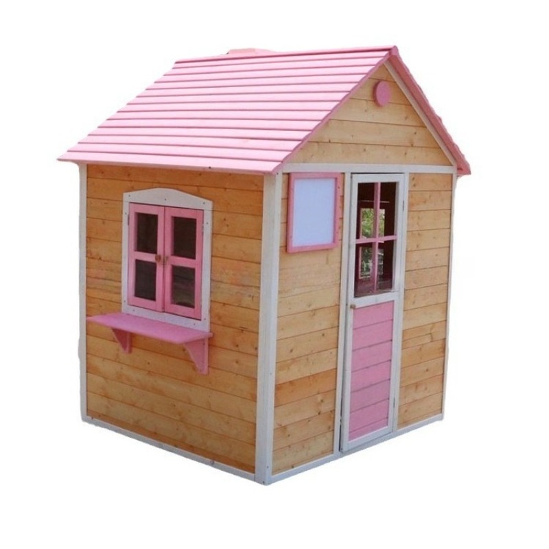 Kids Outdoor Treehouse - # 木製大型屋外遊具 子供用木製ハウス キッズスライド プレイハウス ツリーハウス