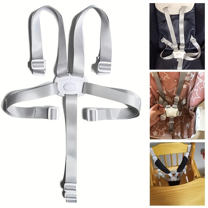 Swing Seat Belt - ユニバーサルベビー安全ベルト 3/5 点ハーネスダイニング給餌椅子ベルト保護ランチシート車睡眠固定