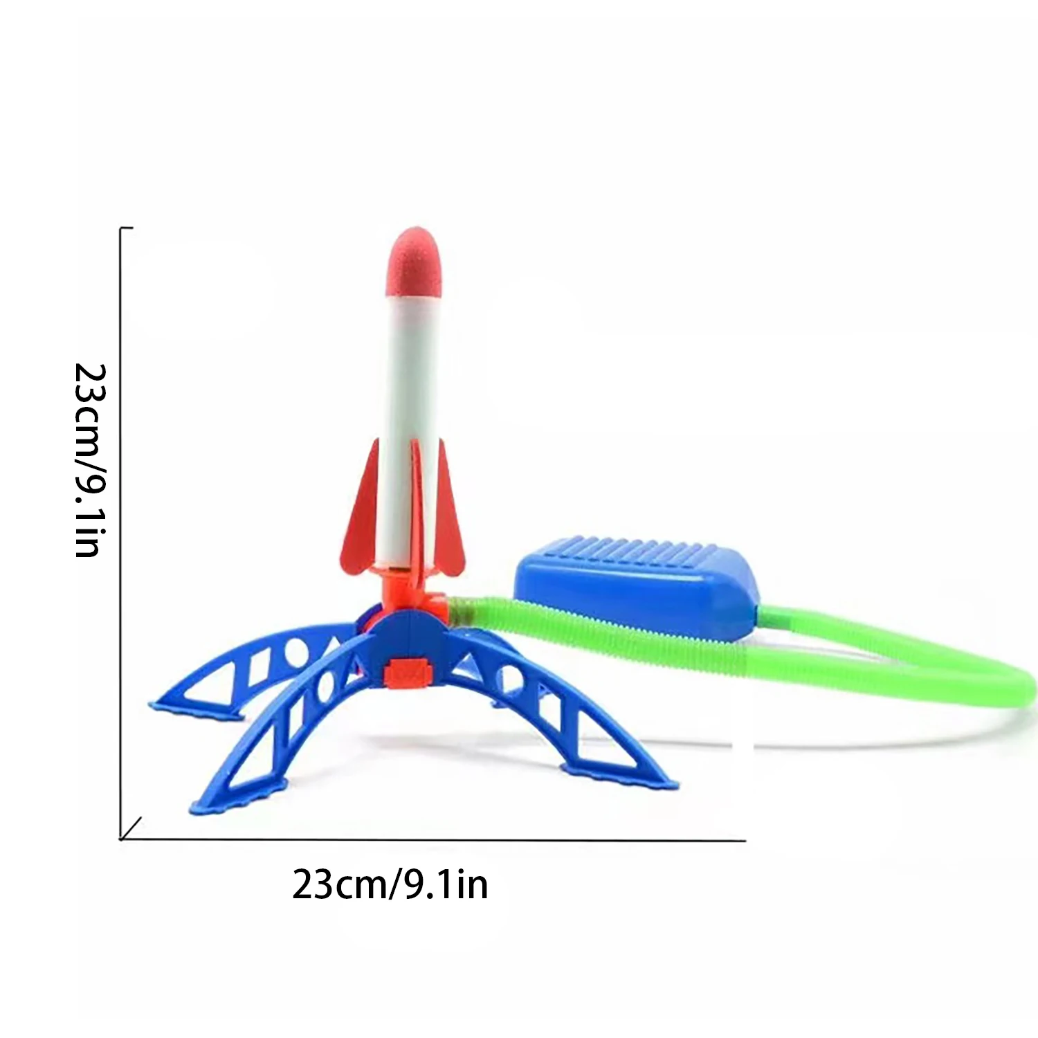子供用ロケットランチャー屋外足踏み式昇天ロケットおもちゃフッ - Kids Outdoor Jumping Toys のレビューと価格
