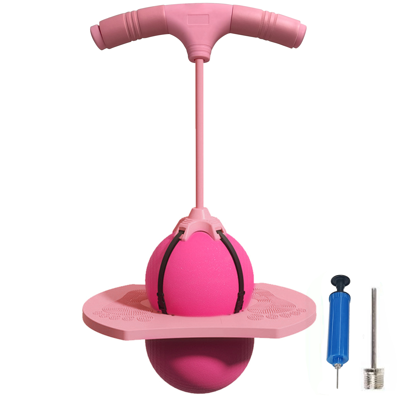 ハンドルとポンプ付きバウンスジャンプトリックボード、ハイジャ - Kids Outdoor Jumping Toys のレビューと価格