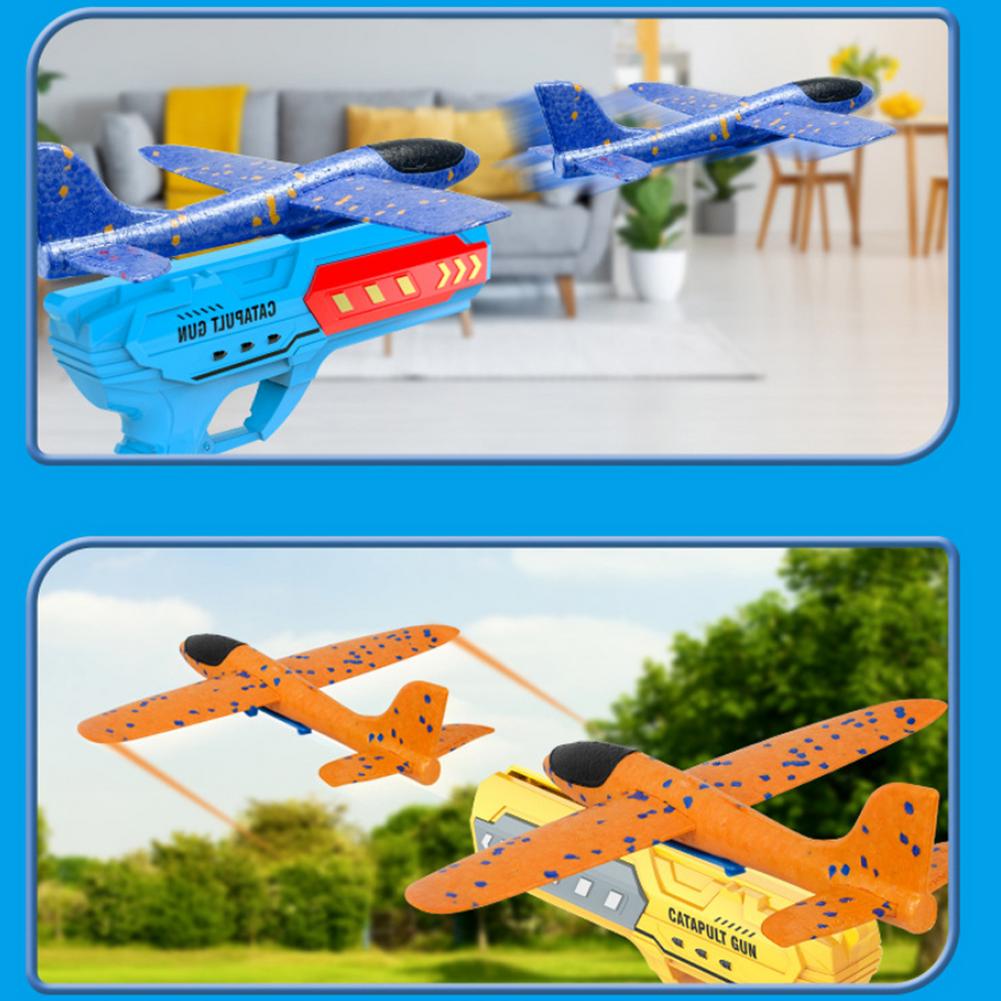 飛行玩具 子供用ギフト 子供用射出飛行機玩具 フォーム航空機 - Kids Outdoor Yard Games のレビューと価格