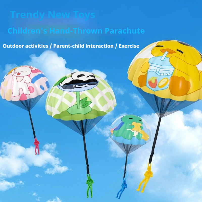 子供用パラシュートアウトドアスポーツ手投げ公園玩具エアドロッ - Kids Outdoor Yard Games のレビューと価格