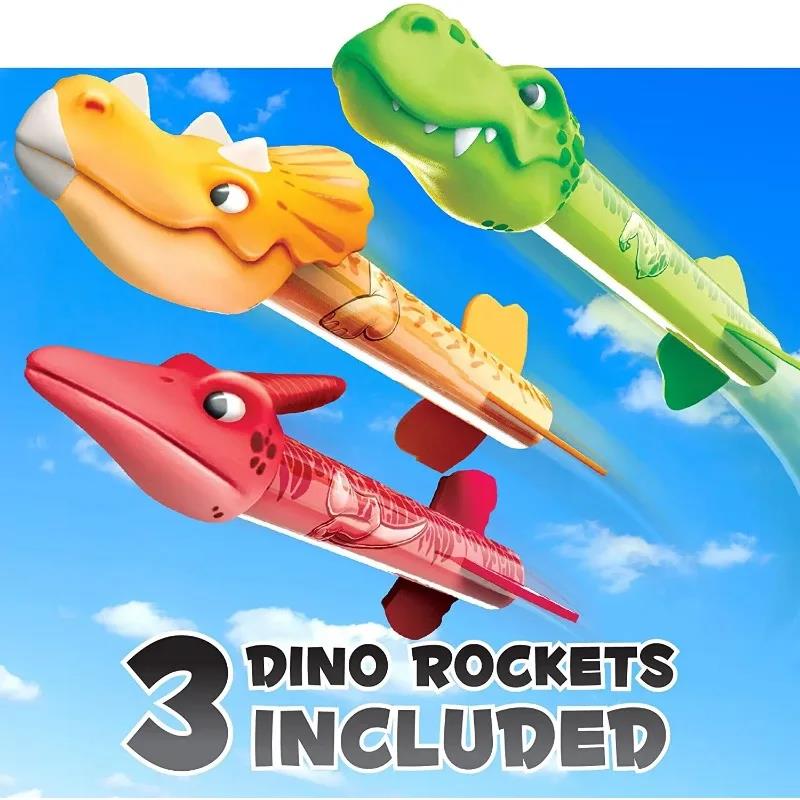 フライング恐竜ロケットランチャー 屋外用 子供用インタラクテ - Kids Outdoor Jumping Toys のレビューと価格