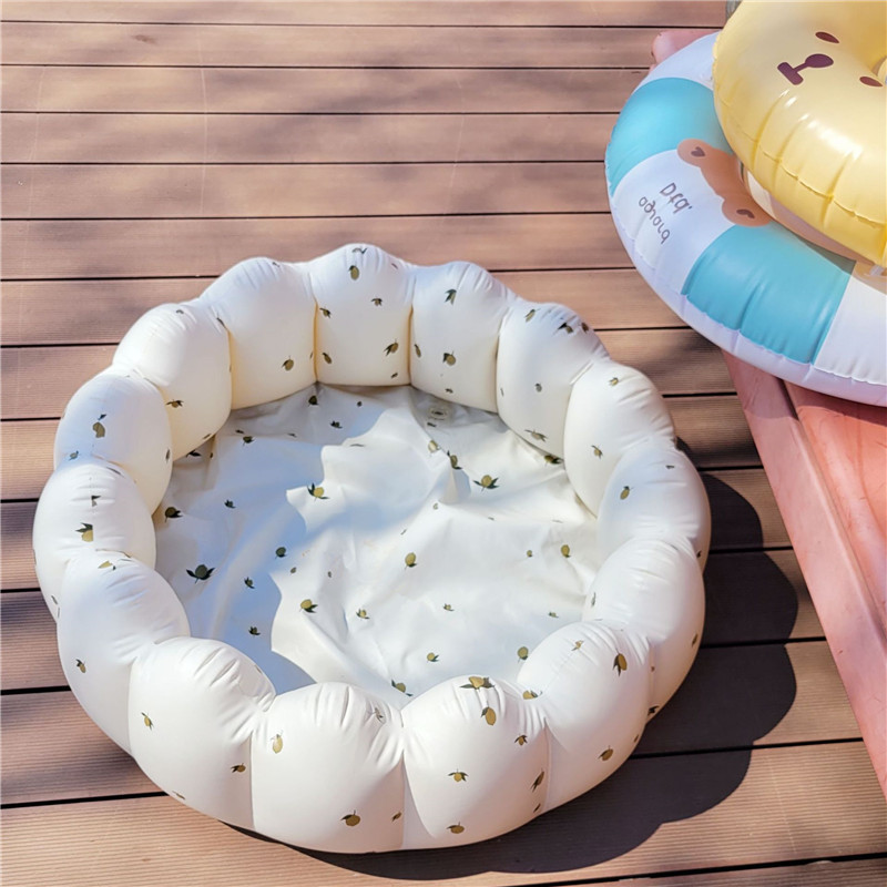 折りたたみ式インフレータブルベビーバスプール、花びら型PVC - Kids Outdoor Fence のレビューと価格