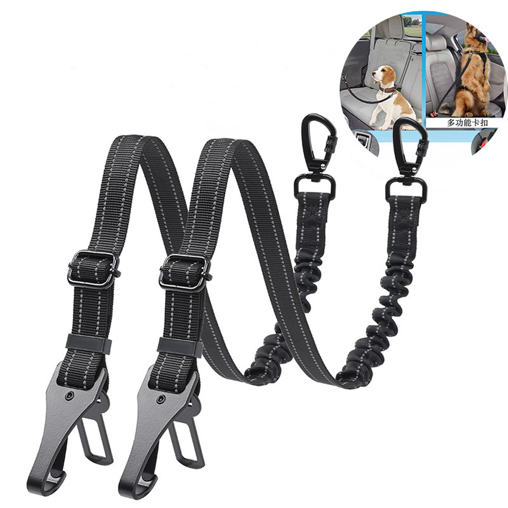 調節可能なペット犬用カーシートベルト安全リーシュ車両ベルト反 - Swing Seat Belt のレビューと価格