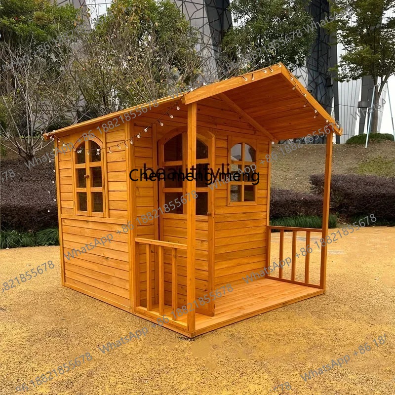 木製キッズプレイハウス 大型屋外キャッスルテント 組み立て式 - Kids Outdoor Treehouse のレビューと価格