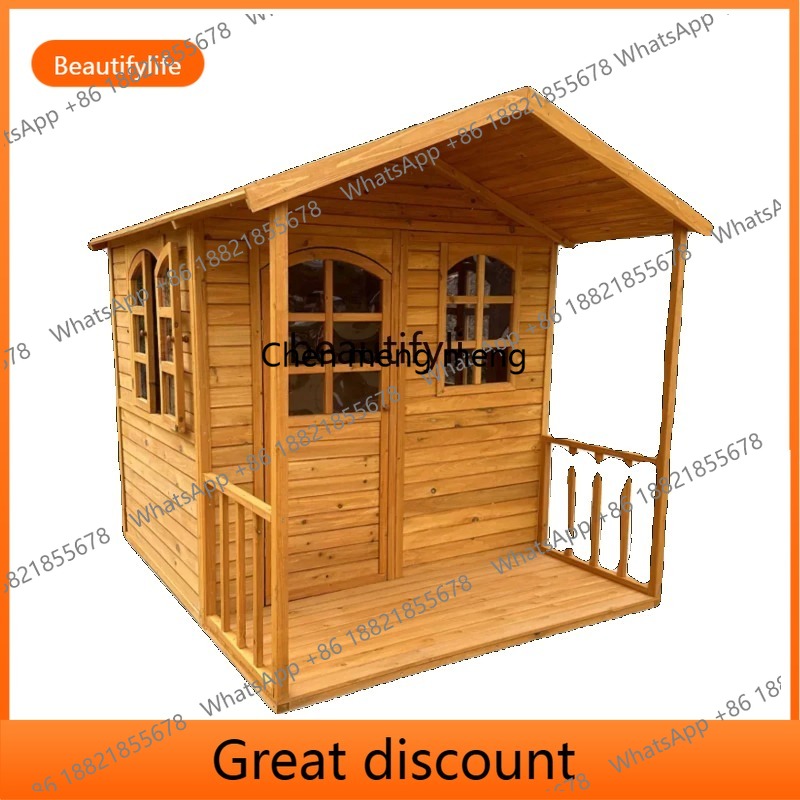 木製キッズプレイハウス 大型屋外キャッスルテント 組み立て式 - Kids Outdoor Treehouse のレビューと価格