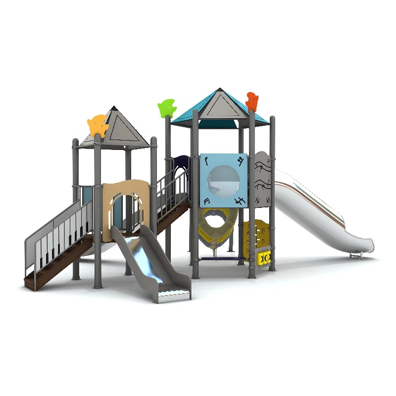 木製屋外遊具セット スチール製プレイハウス 子供用庭園遊具  - Kids Outdoor Climbing Structure のレビューと価格