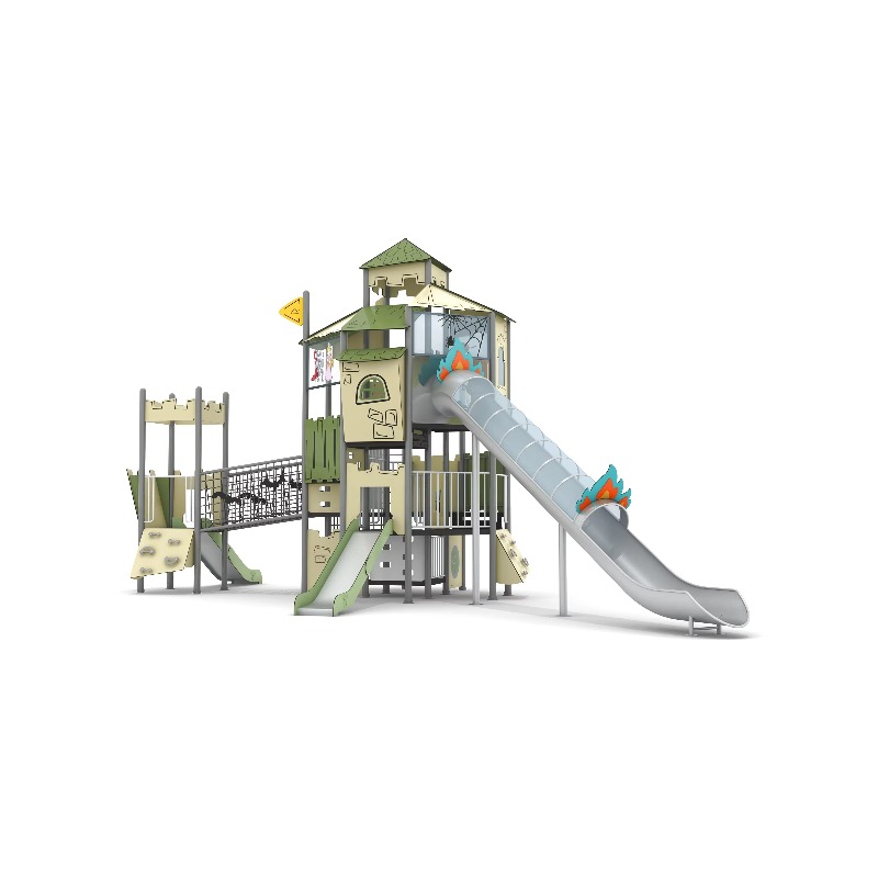 木製屋外遊具セット スチール製プレイハウス 子供用庭園遊具  - Kids Outdoor Climbing Structure のレビューと価格