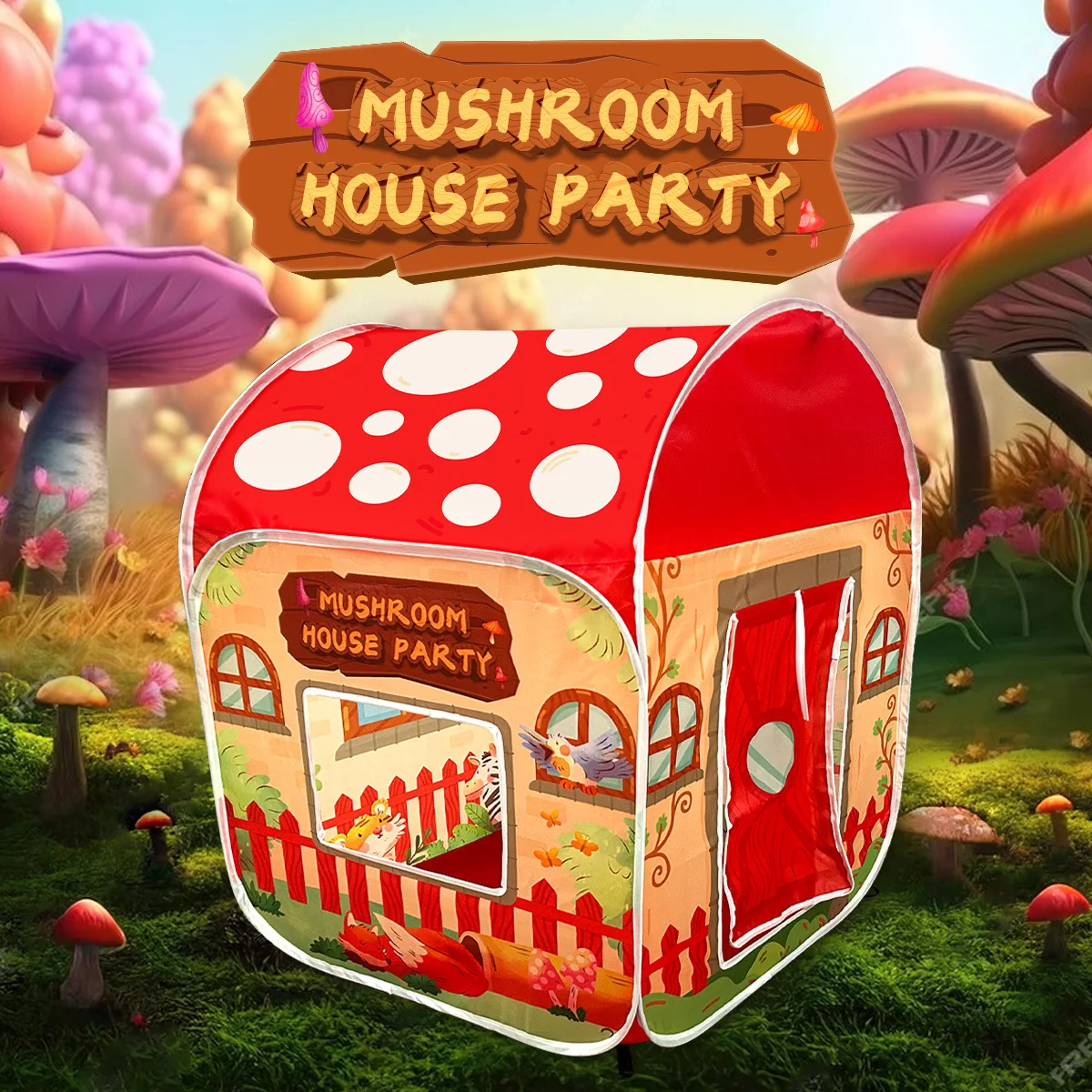 ベビー用プレイテント、屋外ゲーム、子供用ベビーハウス、女の子 - Kids Outdoor Hut のレビューと価格