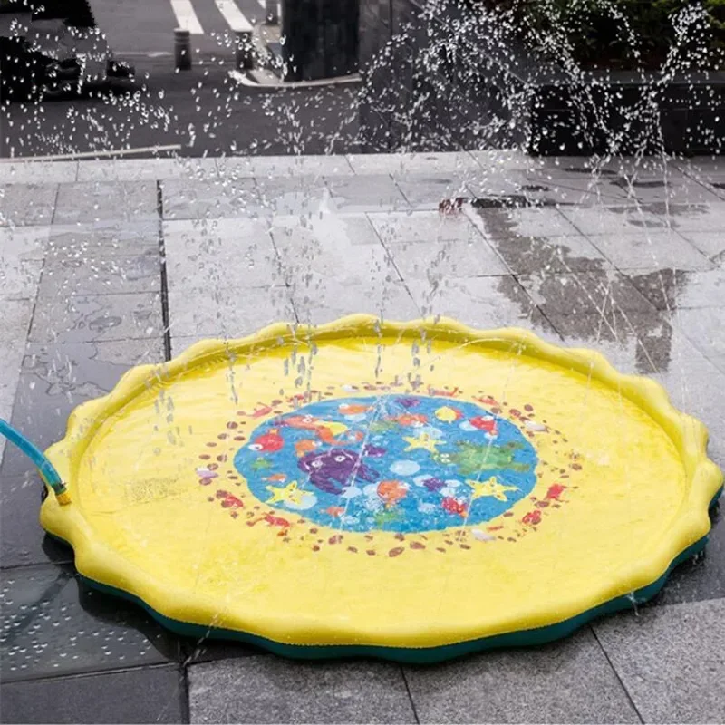 夏の水遊びマット 子供用 屋外芝生遊びパッド 子供用水遊びプ - Kids Outdoor Climbing Structure のレビューと価格