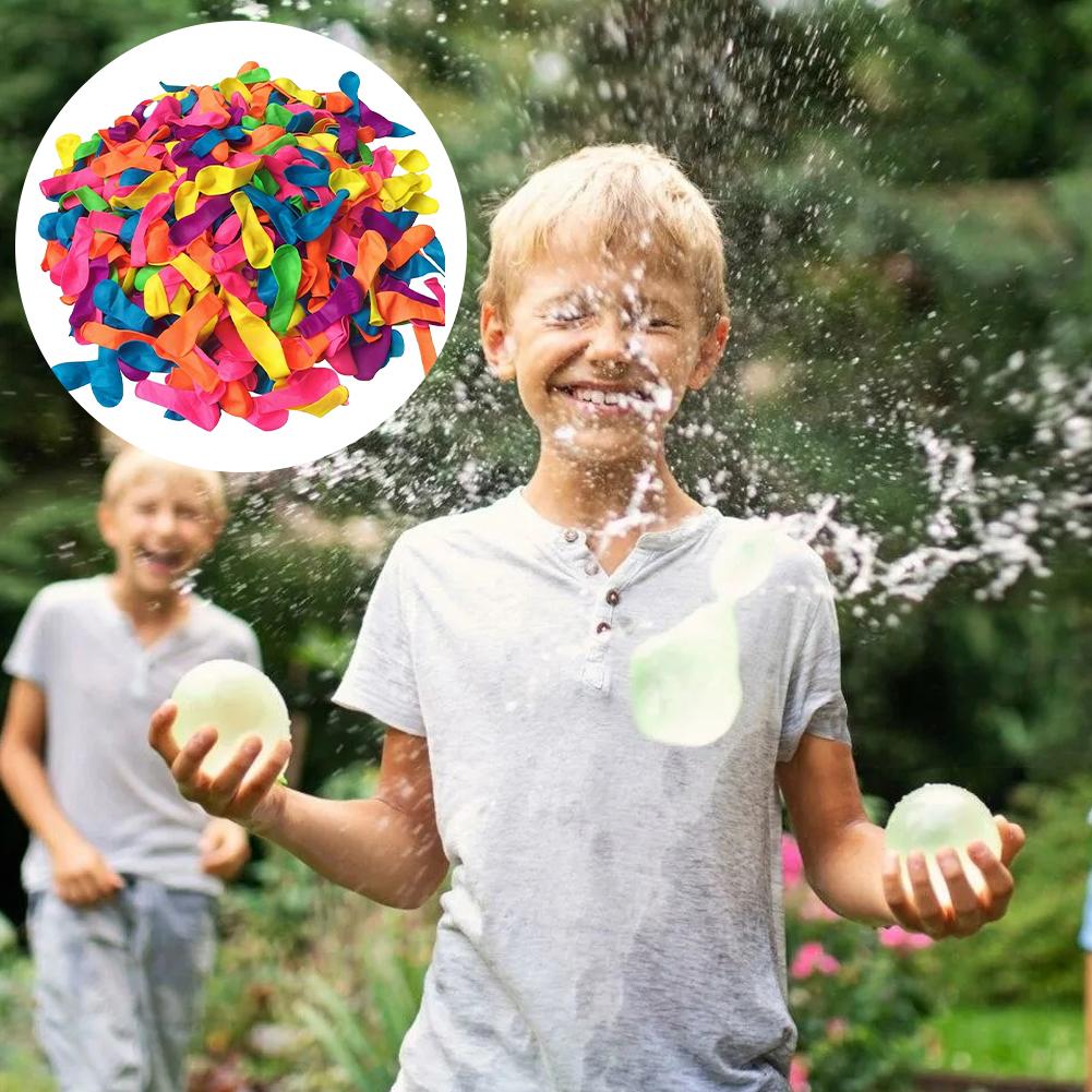 500個/ロット ウォーターバルーン バルーン充填用ラテック - Kids Outdoor Yard Games のレビューと価格
