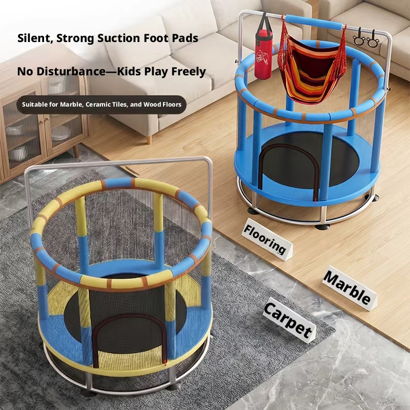 保護ネット付きトランポリン、PVC素材のスイングセット、屋内 - Kids Outdoor Swing Set のレビューと価格