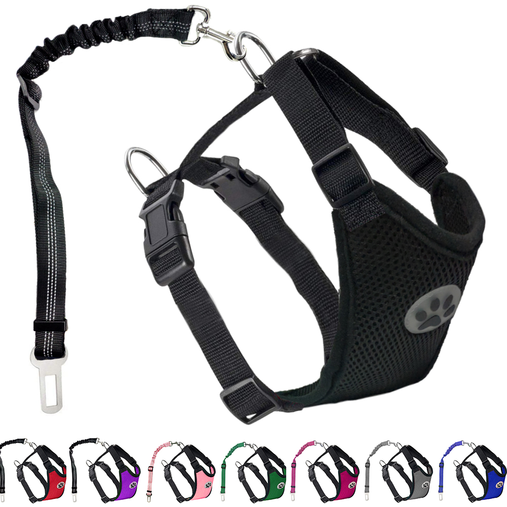犬用ハーネスベルト,ペット用アクセサリー,通気性メッシュ,調 - Swing Seat Belt のレビューと価格