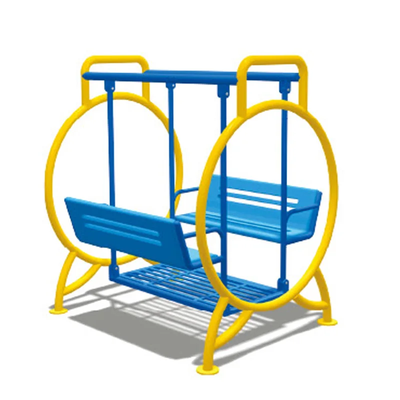 子供用遊具ブランコセット、シーソー付き金属製ブランコ椅子と滑 - Kids Outdoor Swing Set のレビューと価格