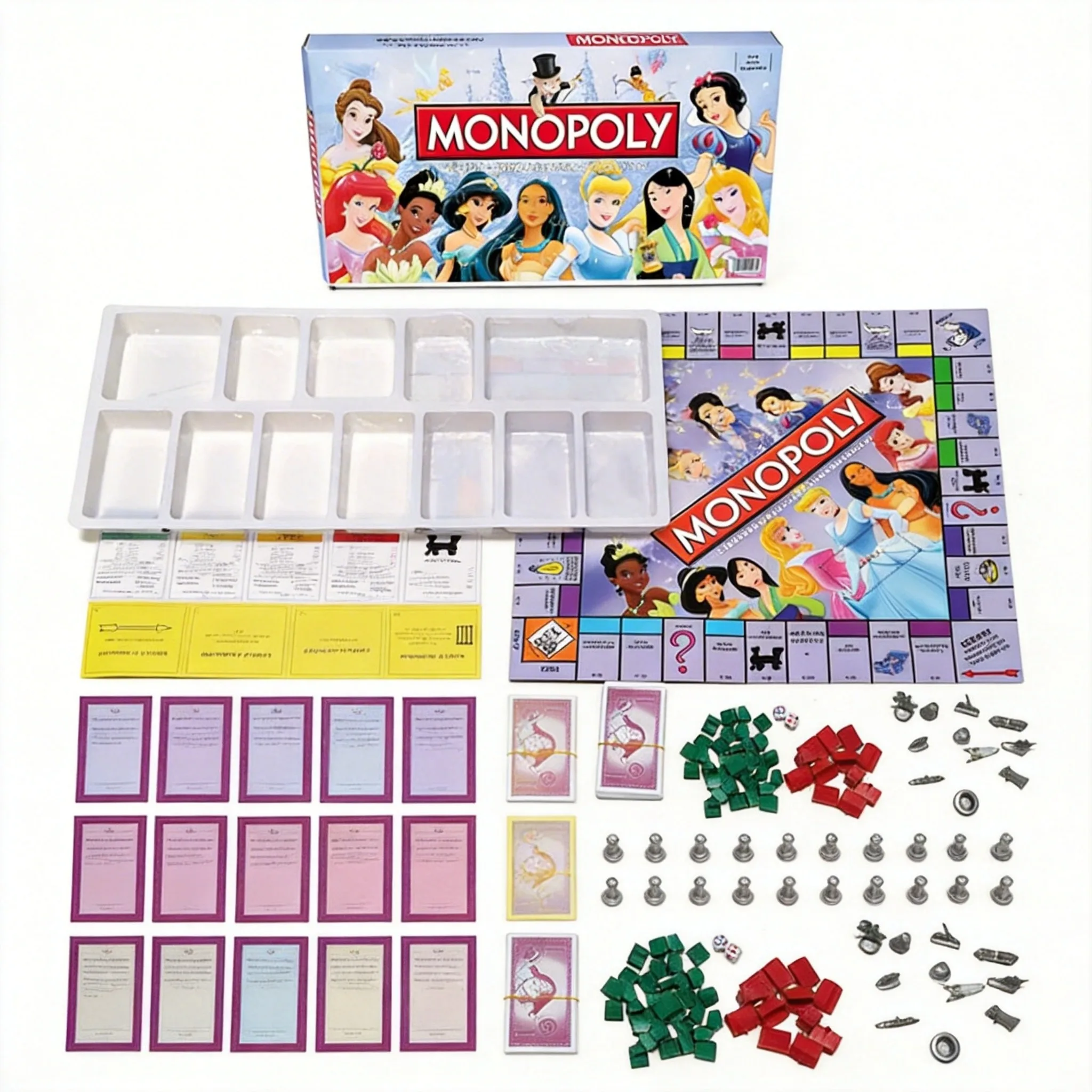「MONOPOLY プリンセス ディズニー限定 絶妙なアート - Hasbro Game Monopoly のレビューと価格