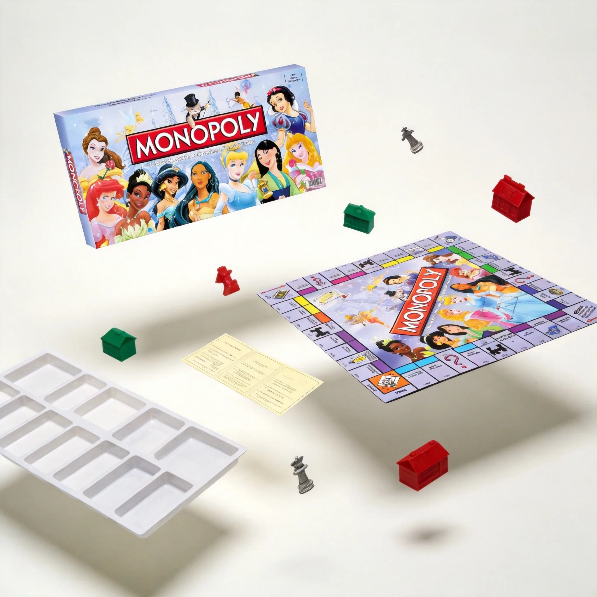 「MONOPOLY プリンセス ディズニー限定 絶妙なアート - Hasbro Game Monopoly のレビューと価格