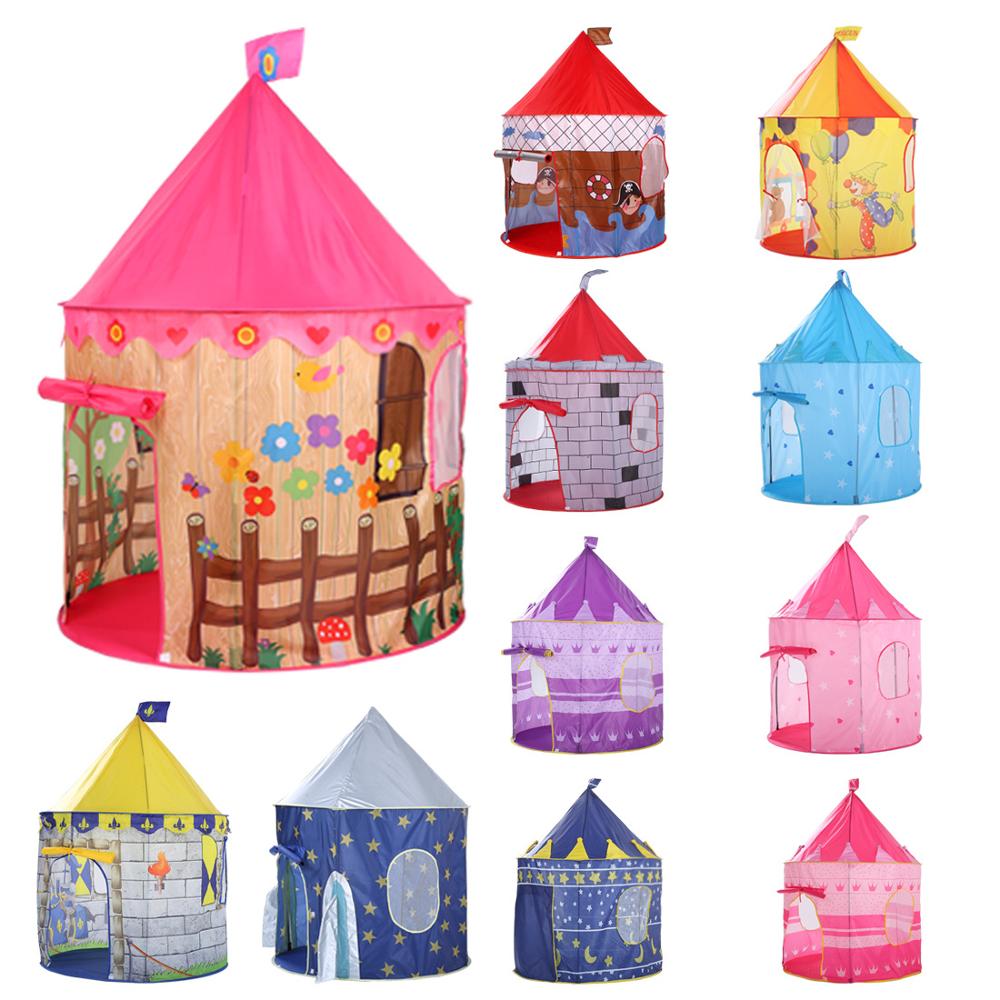 プリンセスキャッスルプレイテントボールおもちゃプールテント男 - Kids Outdoor Hut のレビューと価格