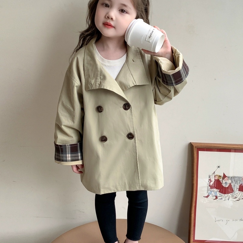 ガールズコート ウィンドブレーカー ジャケット コットン ア - Kids Outdoor Clothing のレビューと価格