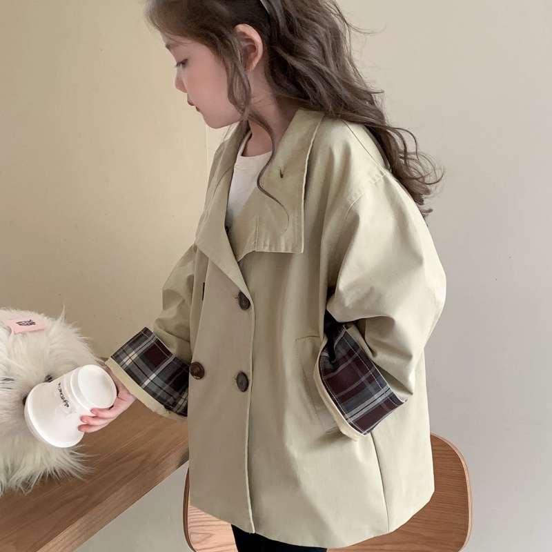 ガールズコート ウィンドブレーカー ジャケット コットン ア - Kids Outdoor Clothing のレビューと価格