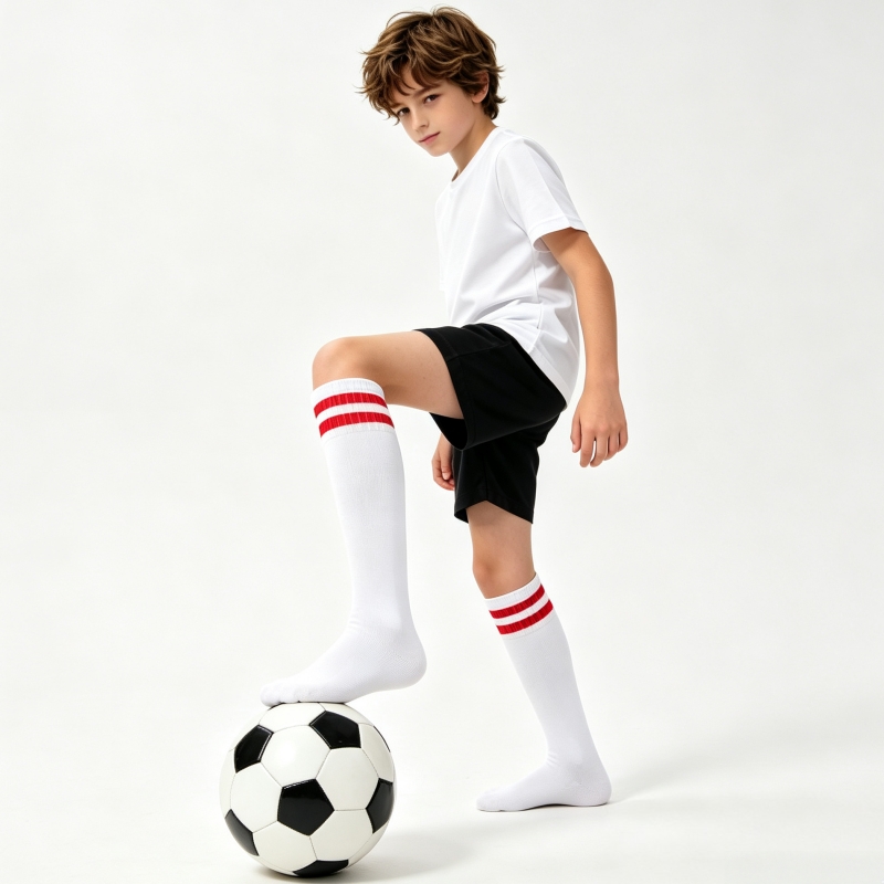 子供用ニーハイソックス コットン ロングソックス 学生用スク - Kids Outdoor Hockey Set のレビューと価格