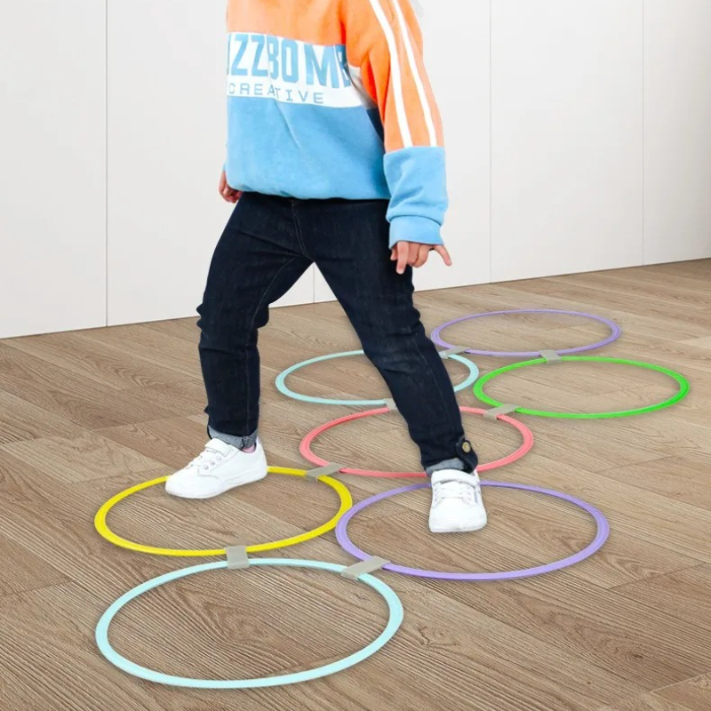 新しい屋外用子供向け楽しい体力トレーニングスポーツ玩具、格子 - Kids Outdoor Jumping Toys のレビューと価格