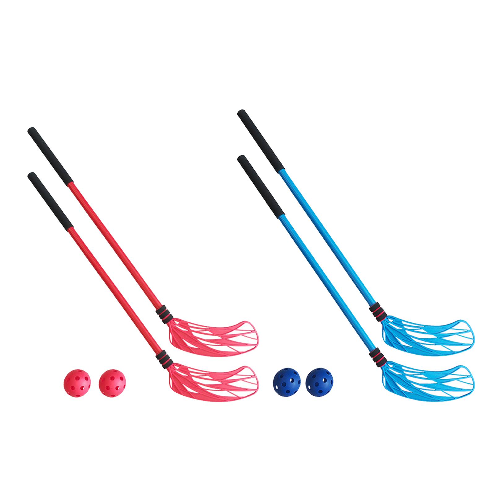 フロアホッケー スティック 感覚トレーニングツール 子供用具 - Kids Outdoor Hockey Set のレビューと価格