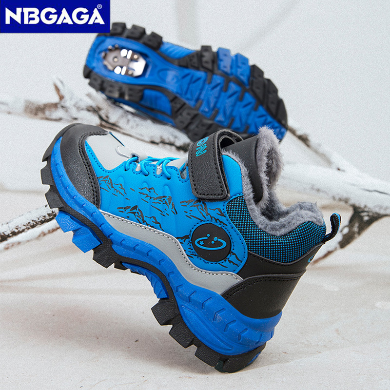冬の子供のカジュアル雪アンクルブーツノンスリップ屋外登山靴フ - Kids Outdoor Climbing Structure のレビューと価格
