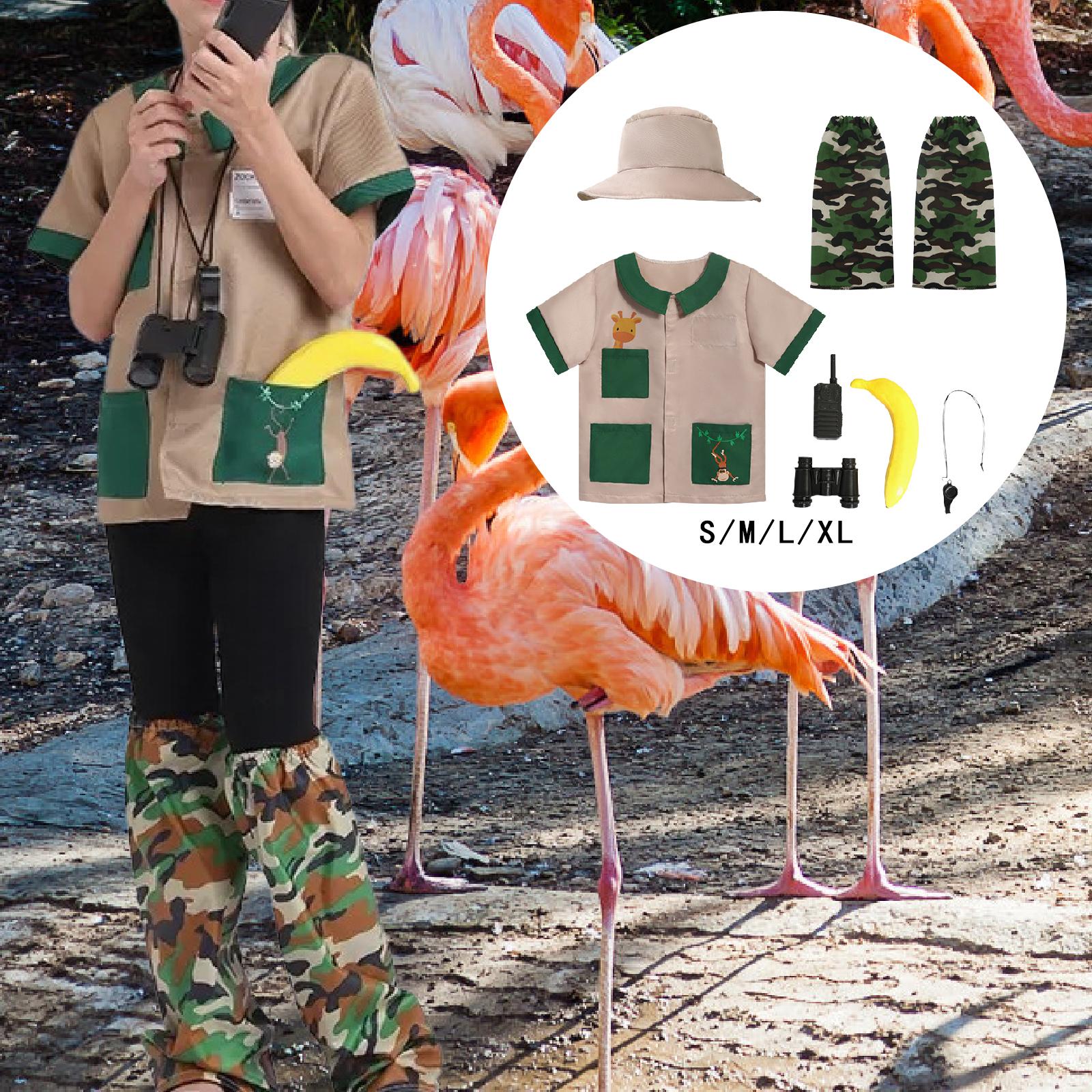 キッズエクスプローラーコスチュームセット ホイッスル 望遠鏡 - Kids Outdoor Zoo のレビューと価格