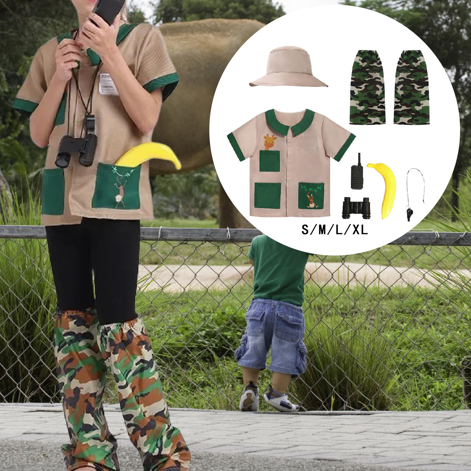 キッズエクスプローラーコスチュームセット ホイッスル 望遠鏡 - Kids Outdoor Zoo のレビューと価格