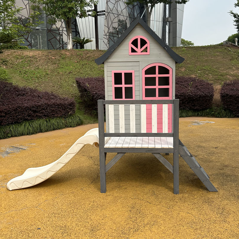 子供用ログハウス、木、屋外用小型、木製の城、幼稚園用ドールハ - Kids Outdoor Treehouse のレビューと価格
