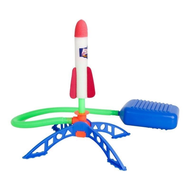子供エアロケットフットポンプランチャー屋外空気プレスペダル急 - Kids Outdoor Jumping Toys のレビューと価格