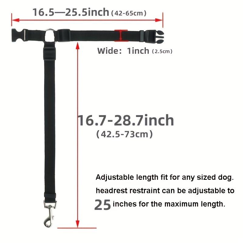 調節可能な犬用シートベルト 犬用ハーネス ペットカー車両用シ - Swing Seat Belt のレビューと価格