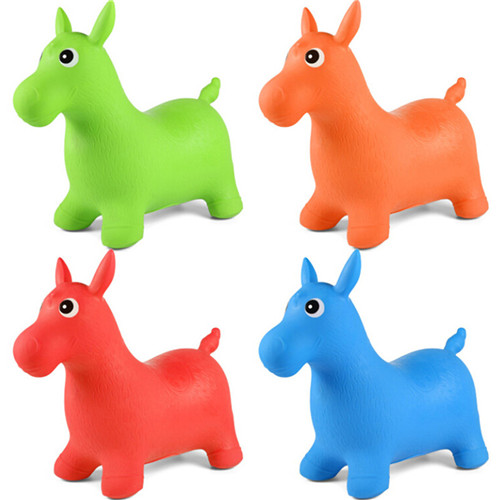 子供のための動物のインフレータブルビネット,乗馬のためのおも - Kids Outdoor Jumping Toys のレビューと価格