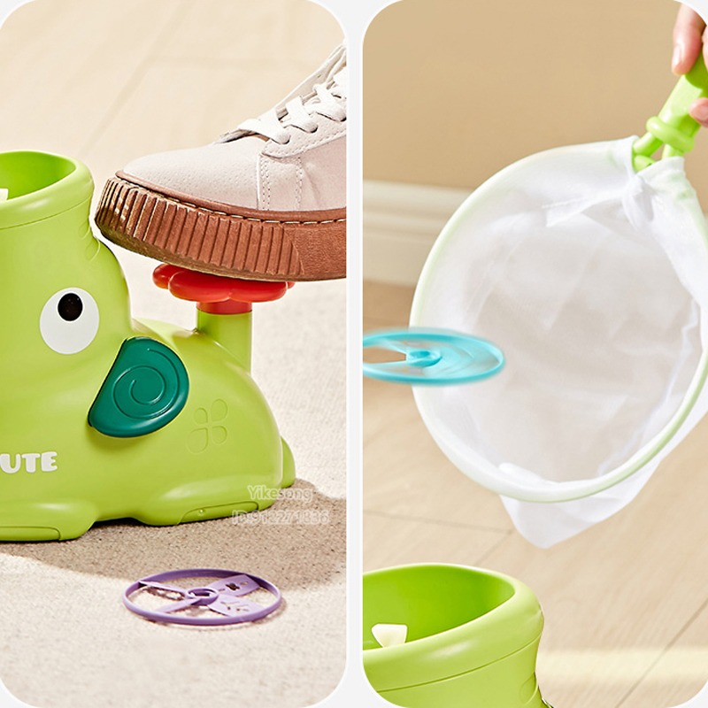 飛行中のディスク,屋外のボールランチャー,子供のおもちゃ,ス - Kids Outdoor Jumping Toys のレビューと価格