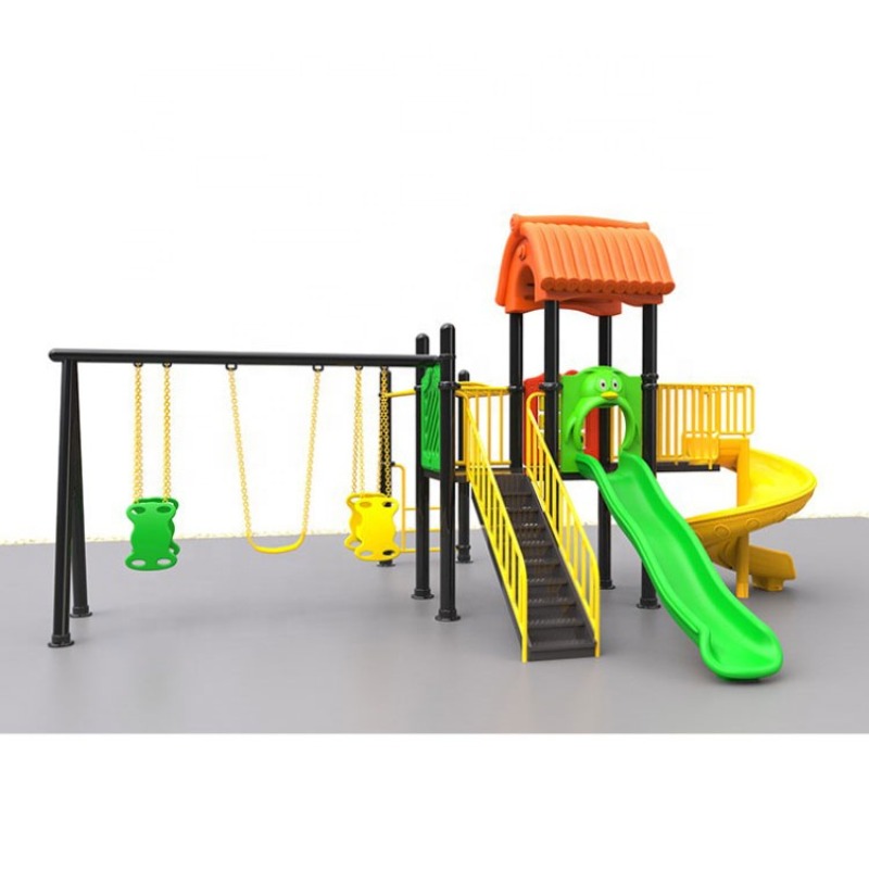 卸売価格の子供用屋外遊具ブランコと滑り台セット - Kids Outdoor Swing Set のレビューと価格