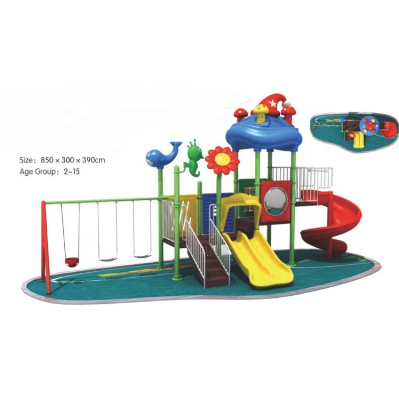 卸売価格の子供用屋外遊具ブランコと滑り台セット - Kids Outdoor Swing Set のレビューと価格