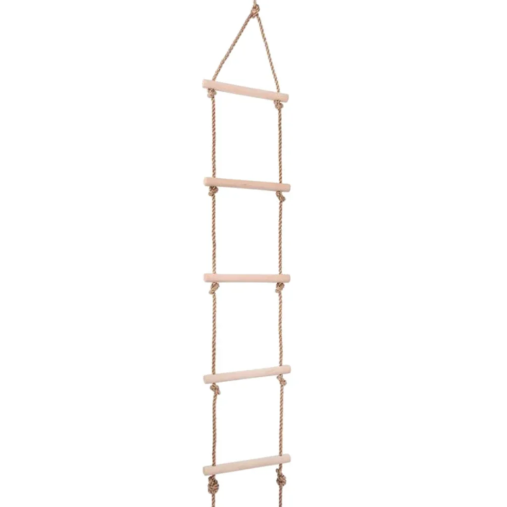 子供用木製ロープはしご、キッズスイング、屋内外兼用ゲームおも - Kids Outdoor Climbing Structure のレビューと価格