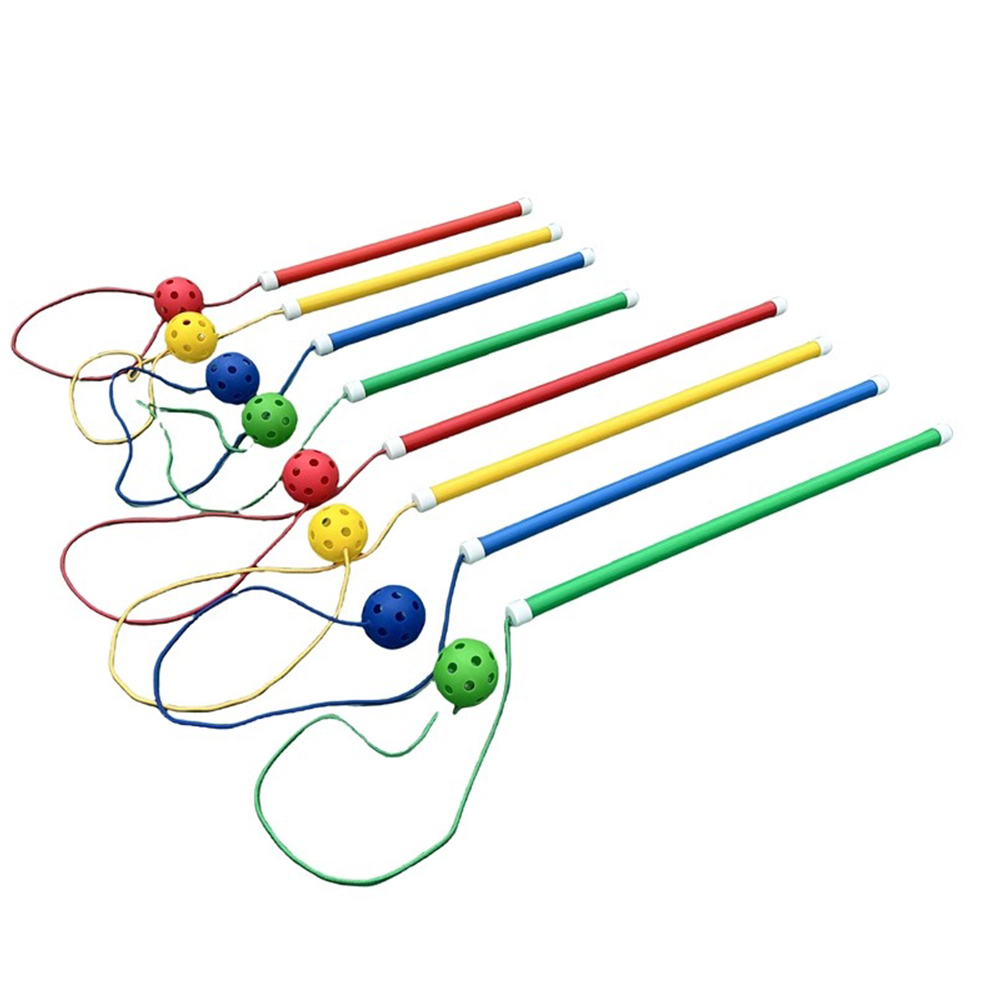 カラフルなキッズスイングジャンプボール、ハンドスティックスキ - Kids Outdoor Jumping Toys のレビューと価格