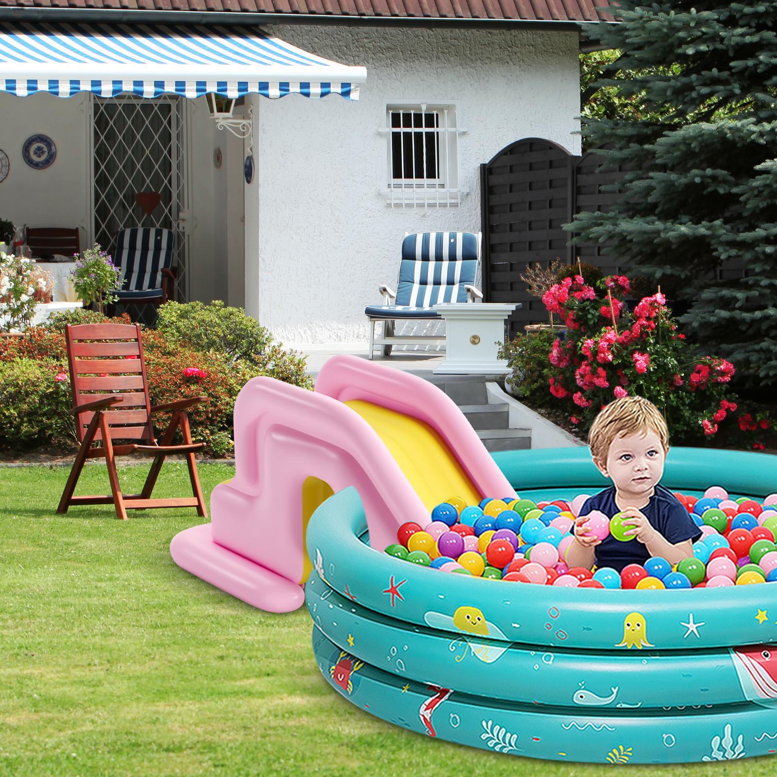 インフレータブルウォータースライド コンパクトインフレータブ - Kids Outdoor Climbing Structure のレビューと価格
