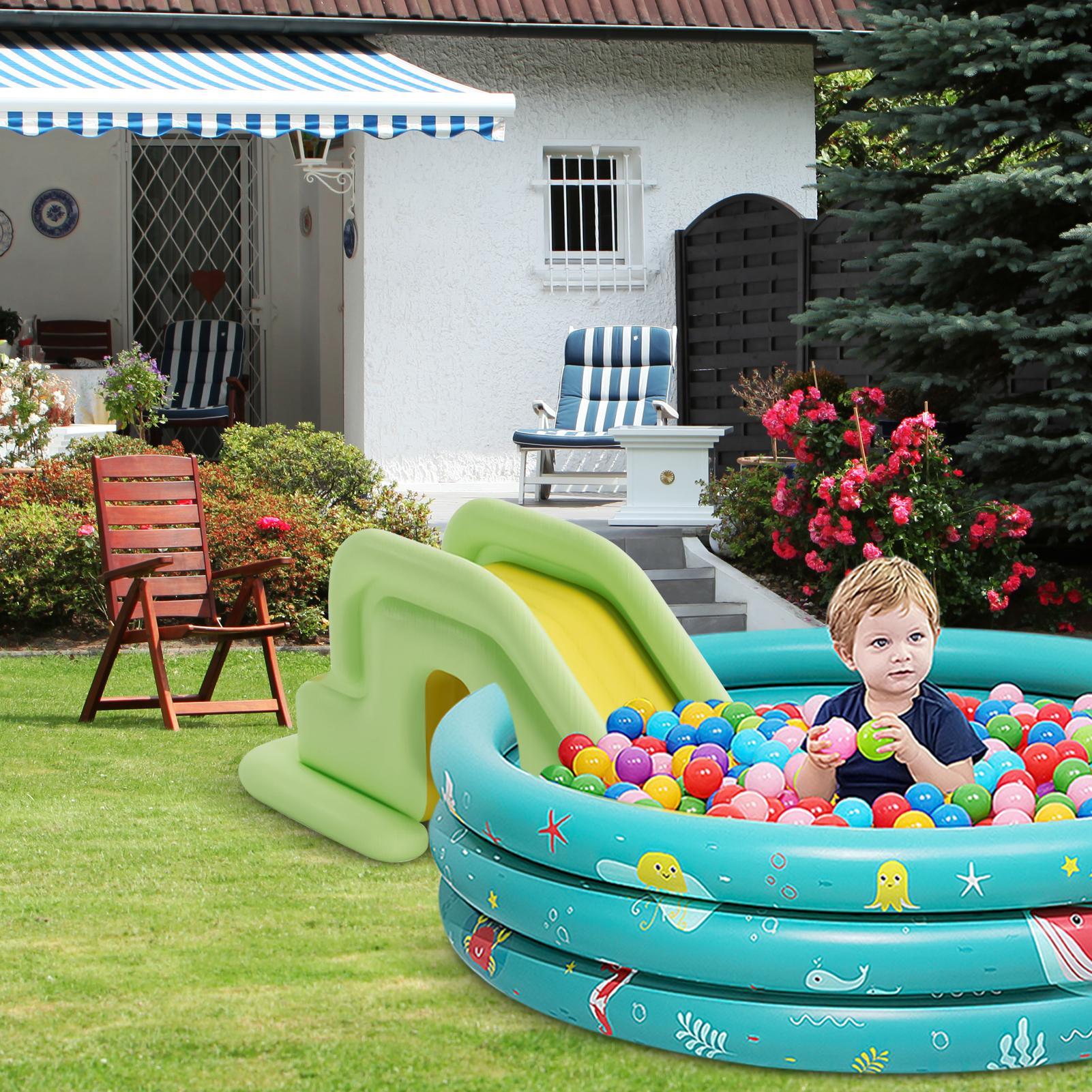 インフレータブルウォータースライド コンパクトインフレータブ - Kids Outdoor Climbing Structure のレビューと価格