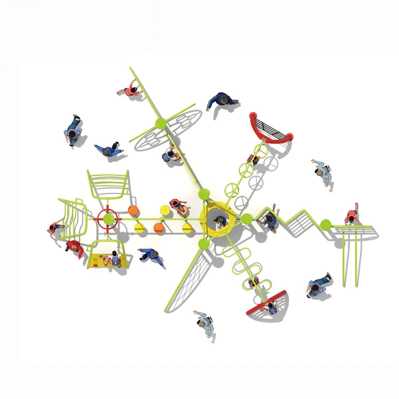 子供たちが挑戦する遊具 屋外遊具 クライミング遊具 子供の体 - Kids Outdoor Climbing Structure のレビューと価格